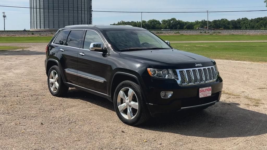 Used 2012 Jeep Grand Cherokee Overland Summit with VIN 1C4RJFCG7CC132126 for sale in Oslo, Minnesota