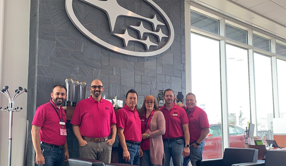 Dahl Subaru Breast Cancer Awareness