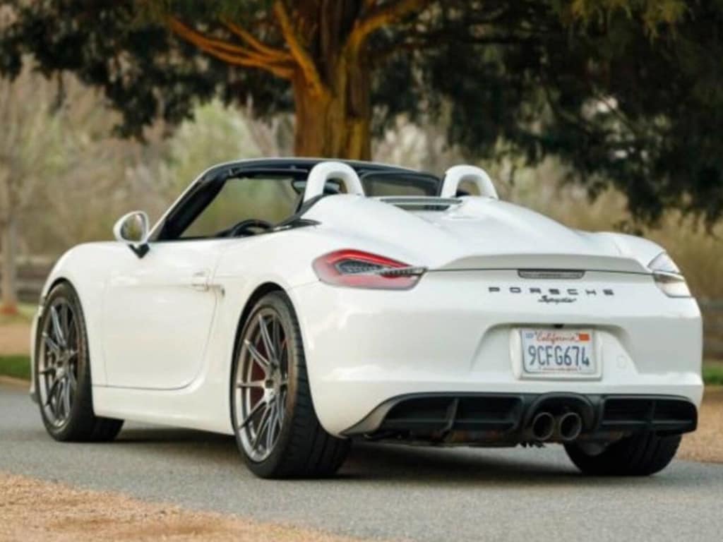 Used 2016 Porsche Boxster Spyder Cabriolet