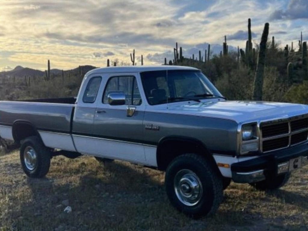 Used 1992 Dodge W250 Base (STD is Estimated) Truck Club Cab