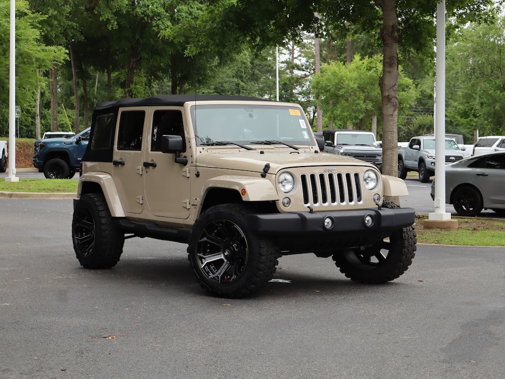Used 2016 Jeep Wrangler Unlimited Sahara Convertible