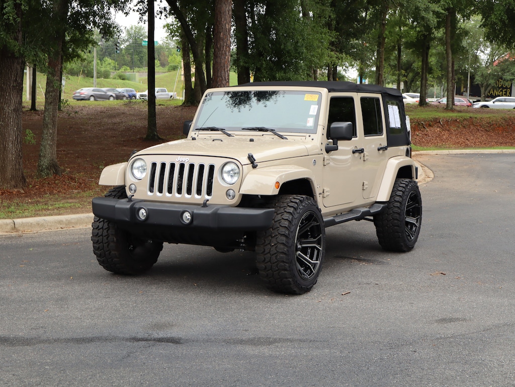 Used 2016 Jeep Wrangler Unlimited Sahara Convertible