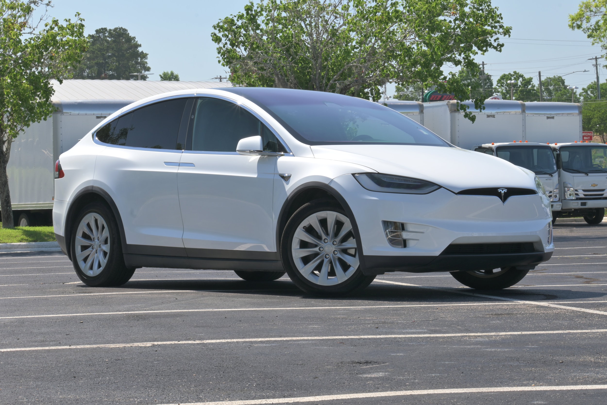 Used 2020 Tesla Model X Long Range with VIN 5YJXCAE24LF236405 for sale in Charlotte, NC