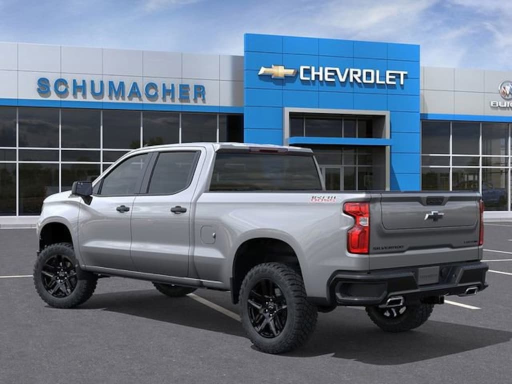 New 2026 Chevrolet Silverado 1500 Custom Trail Boss Truck Crew Cab