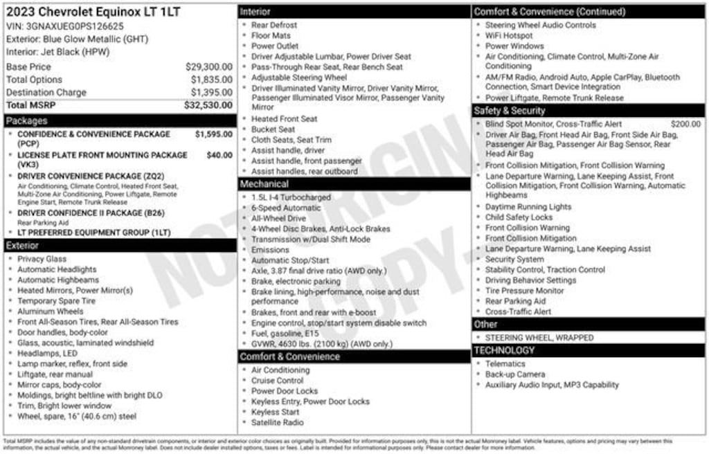 Used 2023 Chevrolet Equinox LT SUV