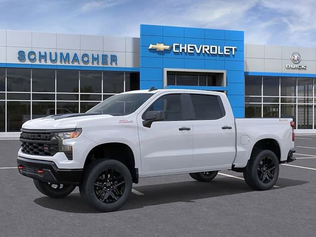 New 2025 Chevrolet Silverado 1500 Custom Trail Boss Truck Crew Cab