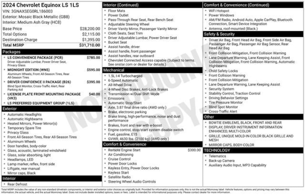 Used 2024 Chevrolet Equinox LS SUV