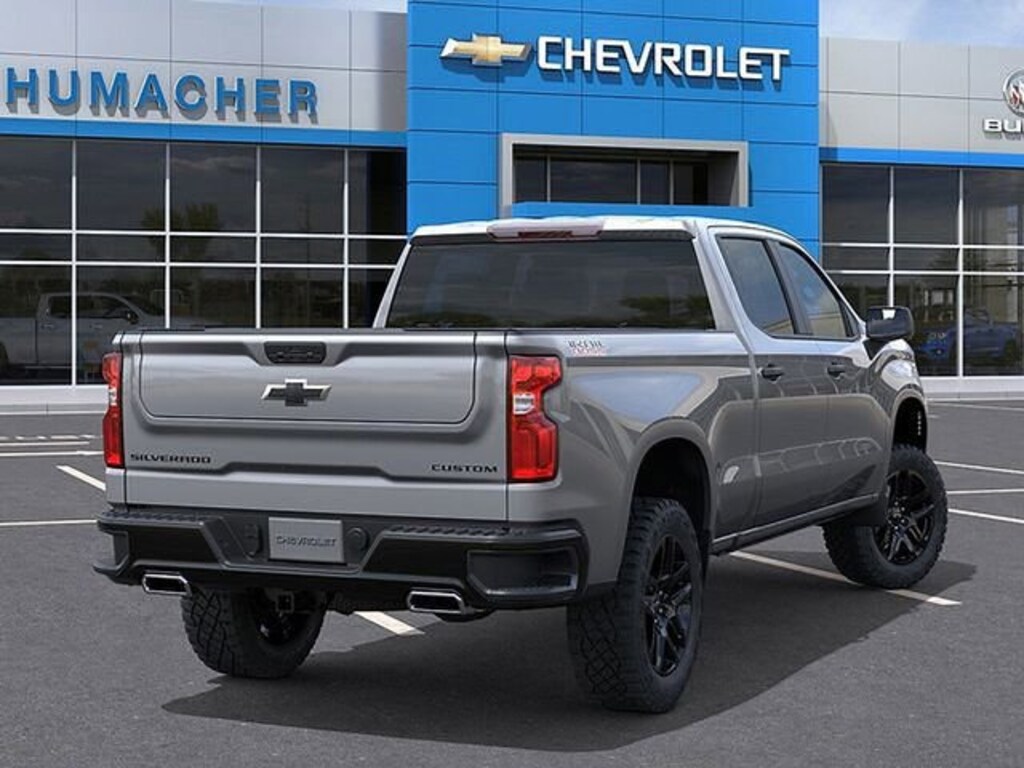 New 2026 Chevrolet Silverado 1500 Custom Trail Boss Truck Crew Cab