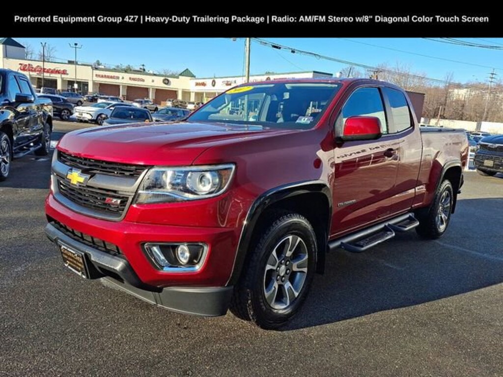 Used 2017 Chevrolet Colorado 4WD Z71 Truck Extended Cab