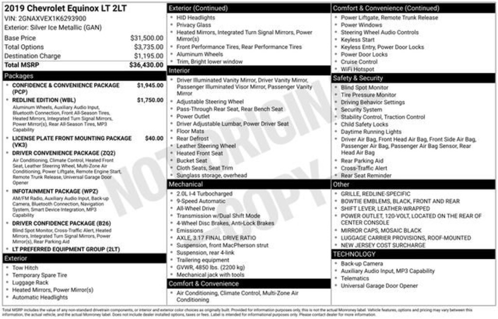 Used 2019 Chevrolet Equinox LT SUV