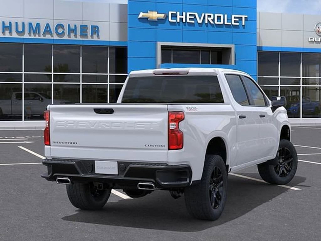 New 2025 Chevrolet Silverado 1500 Custom Trail Boss Truck Crew Cab
