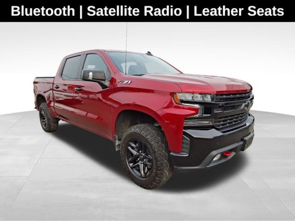 Certified 2021 Chevrolet Silverado 1500 LT Trail Boss Truck Crew Cab