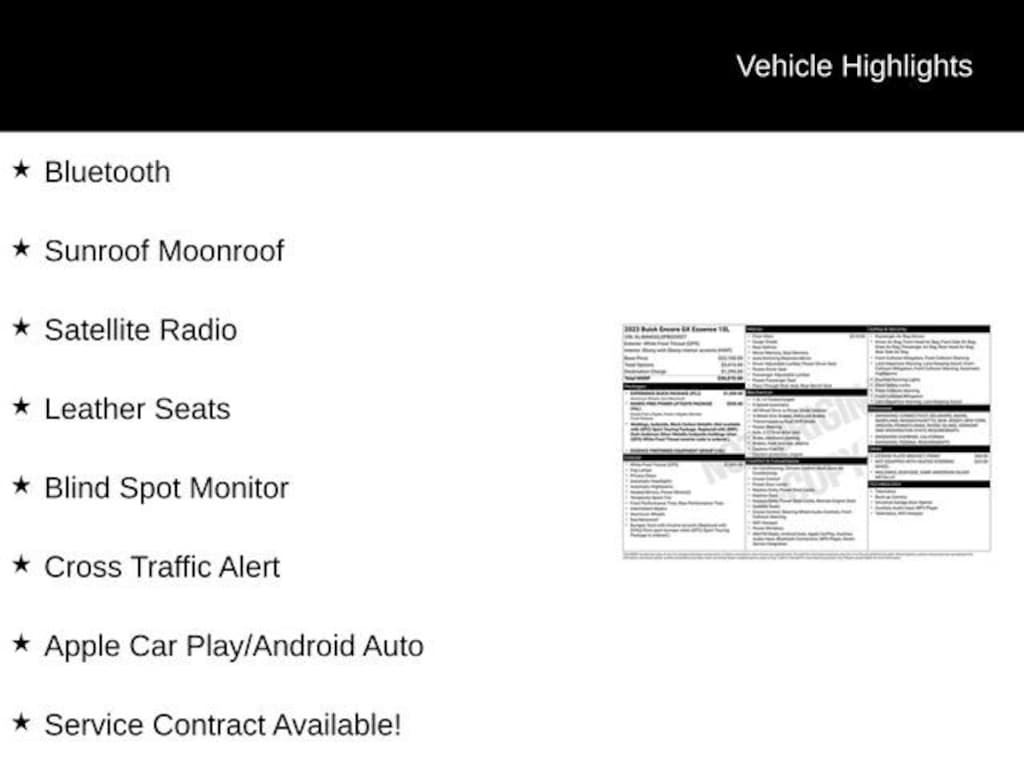 Used 2023 Buick Encore GX Essence SUV