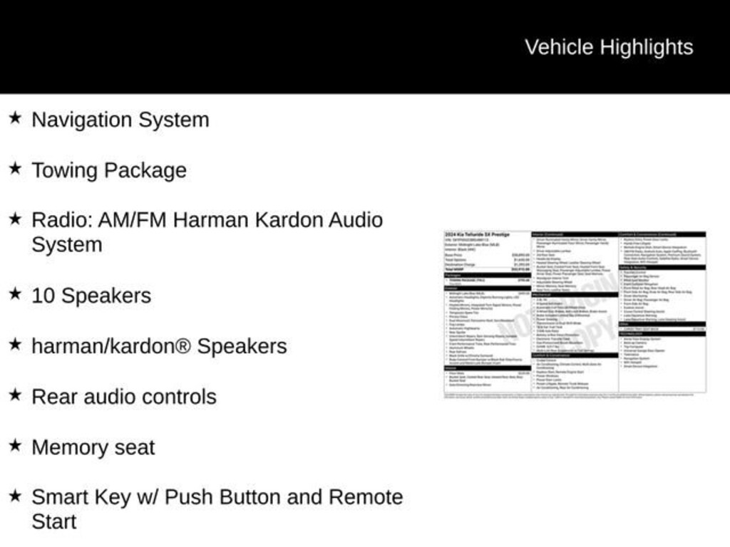 Used 2024 Kia Telluride SX Prestige SUV