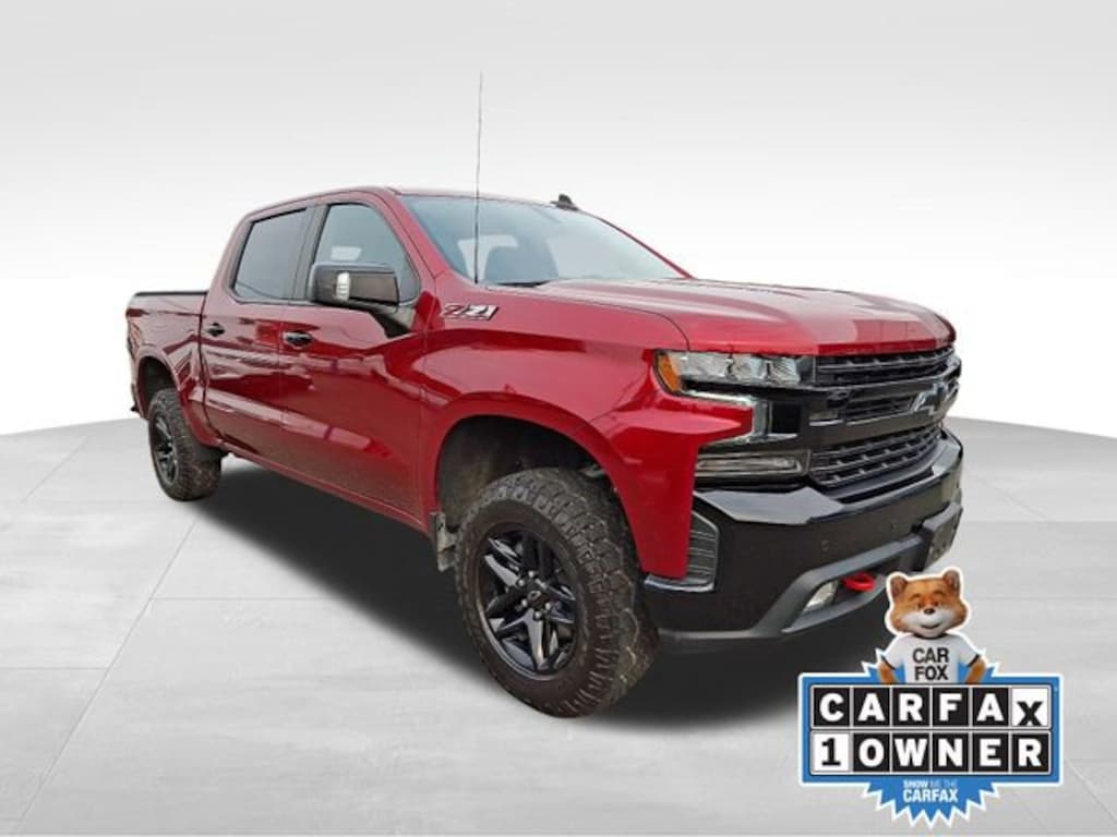 Used 2021 Chevrolet Silverado 1500 LT Trail Boss Truck Crew Cab