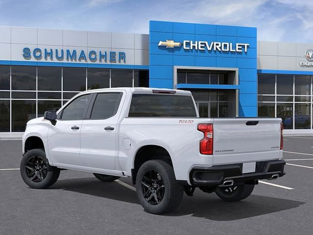 New 2025 Chevrolet Silverado 1500 Custom Trail Boss Truck Crew Cab