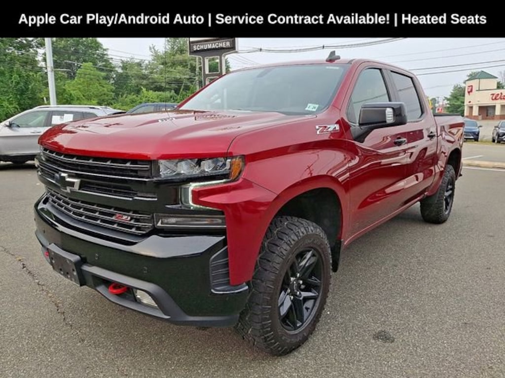 Certified 2021 Chevrolet Silverado 1500 LT Trail Boss Truck Crew Cab