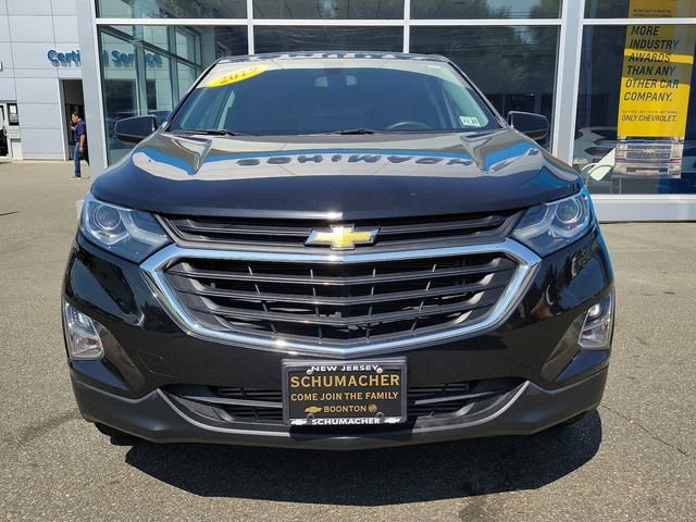 Certified 2019 Chevrolet Equinox LT with VIN 2GNAXUEV3K6172696 for sale in Boonton, NJ