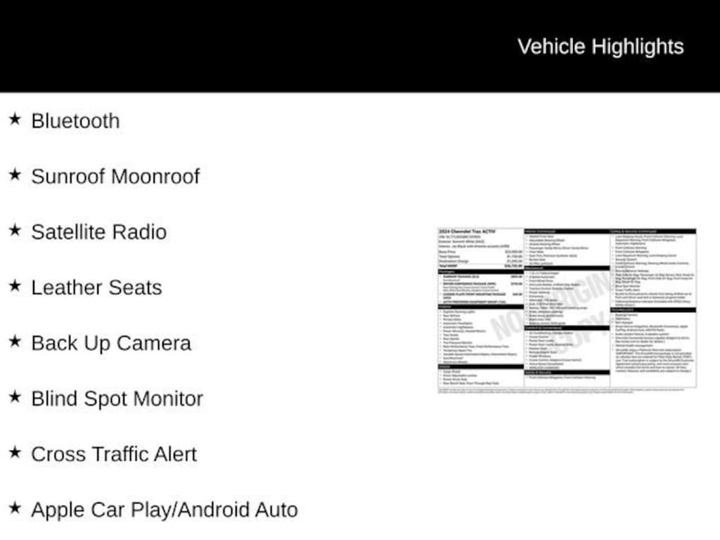 Used 2024 Chevrolet Trax Activ SUV