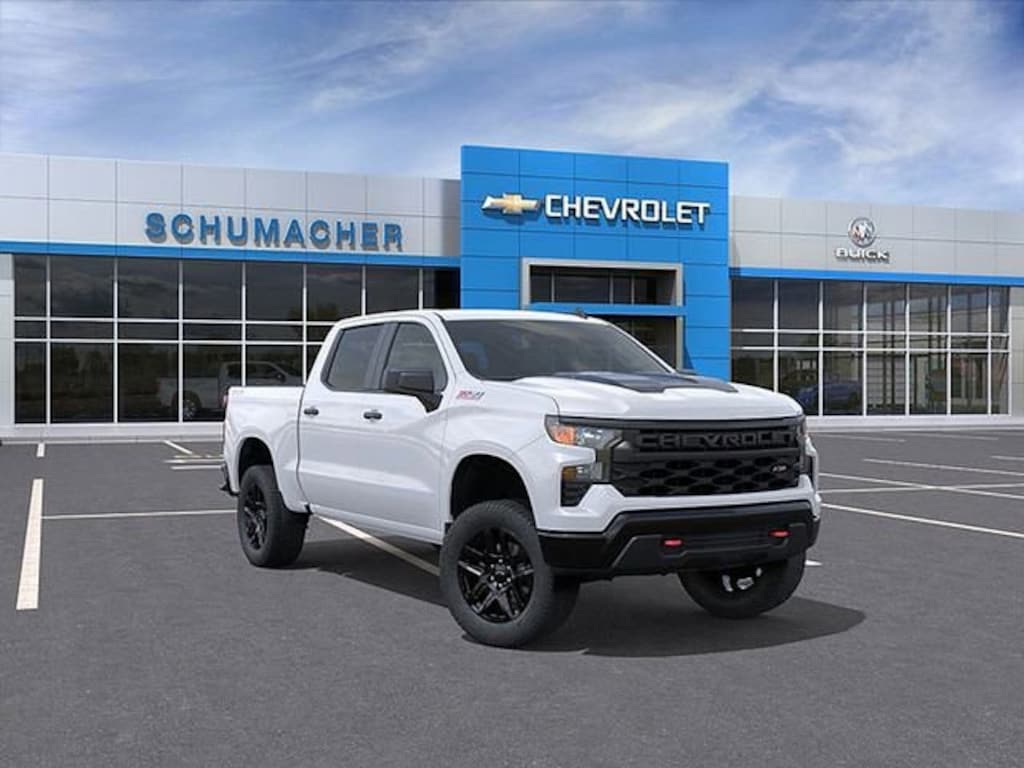 New 2025 Chevrolet Silverado 1500 Custom Trail Boss Truck Crew Cab