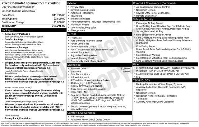 2026 Chevrolet Equinox EV 2LT - Photo 4