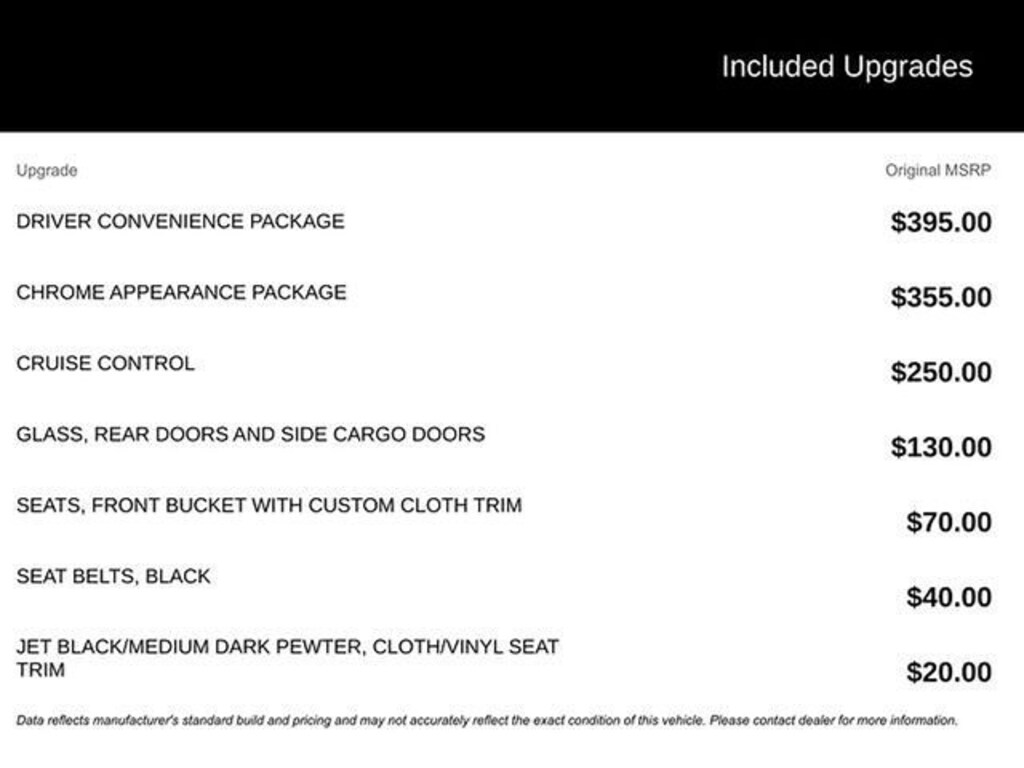 Used 2024 Chevrolet Express Cargo 2500 WT Van Cargo Van