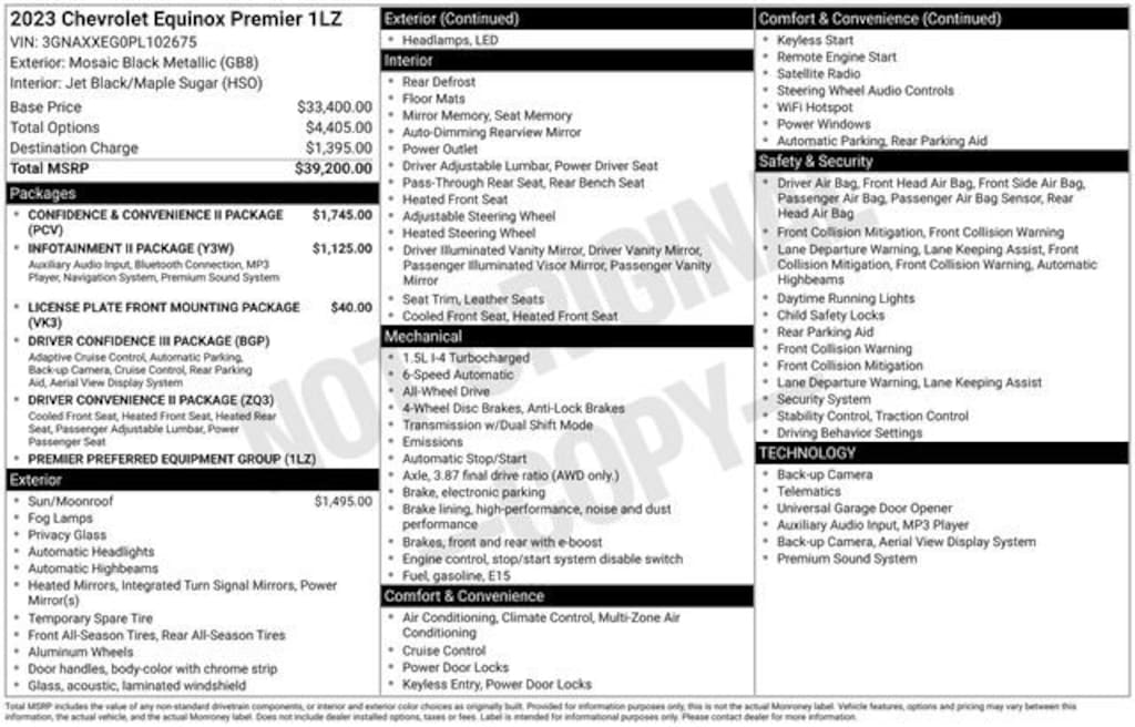 Used 2023 Chevrolet Equinox Premier SUV