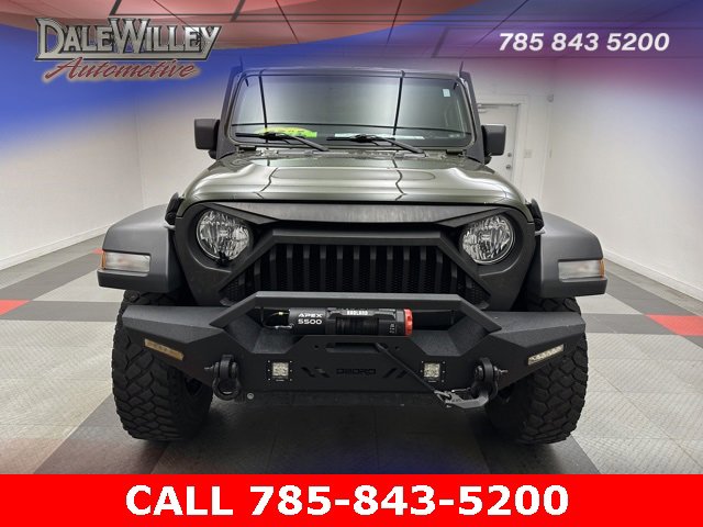 Used 2020 Jeep Wrangler Unlimited Willys Sport with VIN 1C4HJXDG1LW308649 for sale in Kansas City