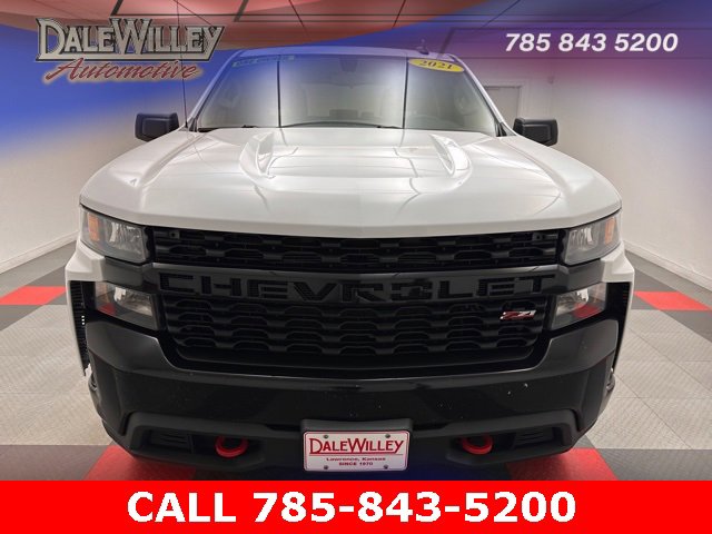 Used 2021 Chevrolet Silverado 1500 Custom with VIN 1GCPYCEF7MZ383992 for sale in Kansas City