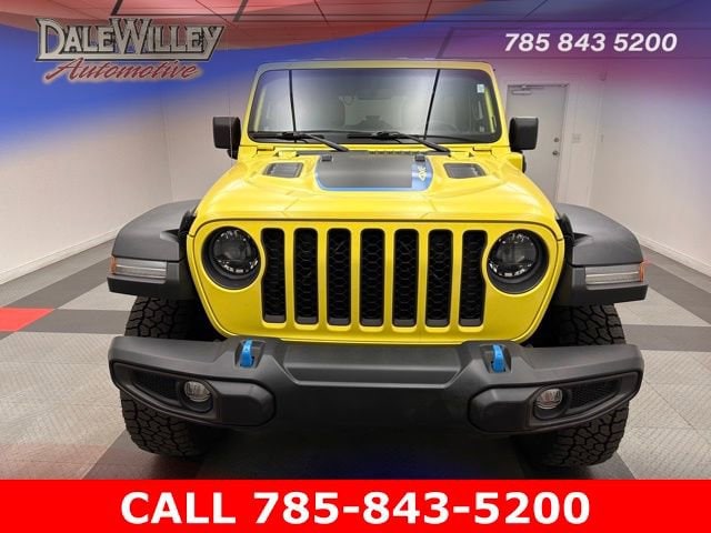 Used 2023 Jeep Wrangler 4xe Rubicon 4XE with VIN 1C4JJXR65PW525290 for sale in Kansas City