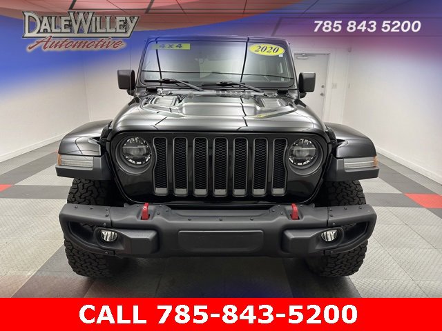 Used 2020 Jeep Wrangler Unlimited Rubicon with VIN 1C4HJXFG6LW107987 for sale in Kansas City