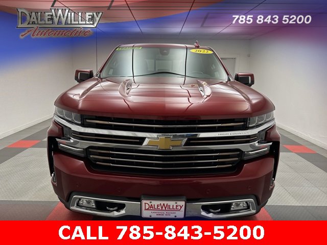 Used 2022 Chevrolet Silverado 1500 Limited High Country with VIN 3GCUYHEL7NG173707 for sale in Kansas City