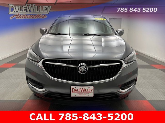 Used 2021 Buick Enclave Essence with VIN 5GAERBKW2MJ208715 for sale in Kansas City