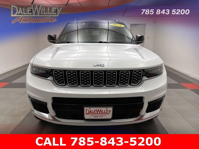 Used 2021 Jeep Grand Cherokee L Summit with VIN 1C4RJKEG6M8145458 for sale in Kansas City