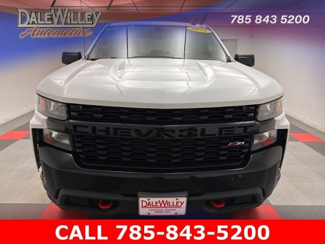 Used 2021 Chevrolet Silverado 1500 Custom with VIN 1GCPYCEF7MZ383992 for sale in Kansas City