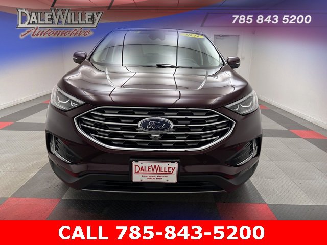 Used 2021 Ford Edge Titanium with VIN 2FMPK4K98MBA01909 for sale in Kansas City