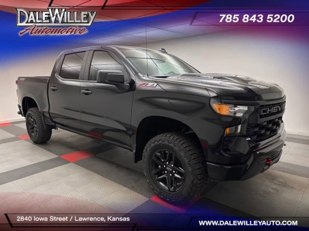 New 2026 Chevrolet Silverado 1500 Custom Trail Boss Truck