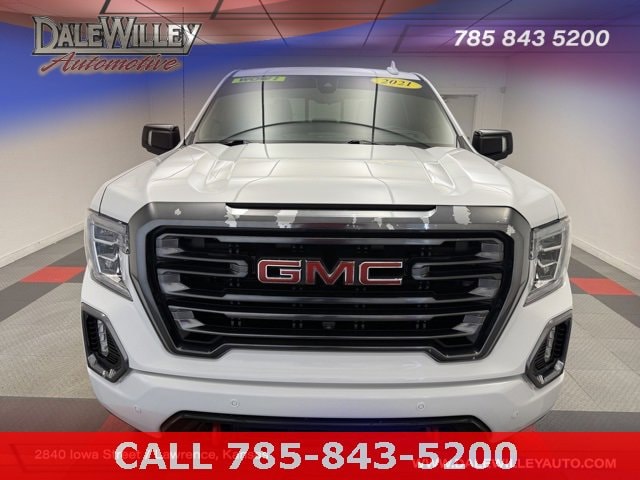 Used 2021 GMC Sierra 1500 AT4 with VIN 1GTU9EETXMZ340247 for sale in Kansas City