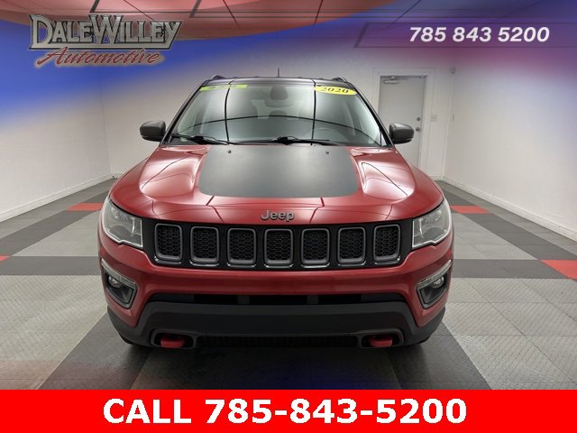 Used 2020 Jeep Compass Trailhawk with VIN 3C4NJDDB8LT155733 for sale in Kansas City
