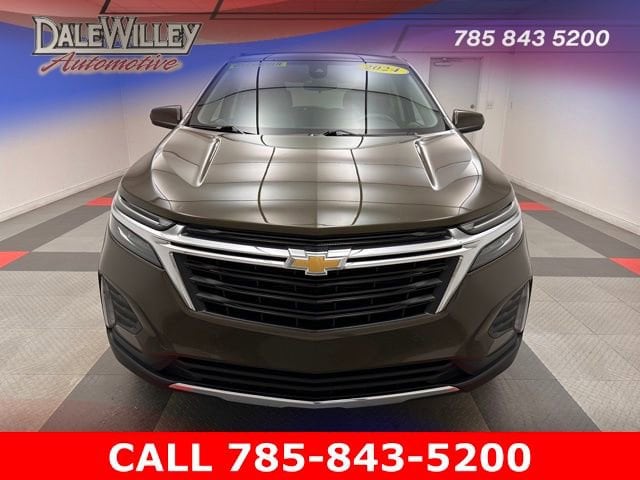 Used 2024 Chevrolet Equinox LT with VIN 3GNAXJEG0RL192071 for sale in Kansas City