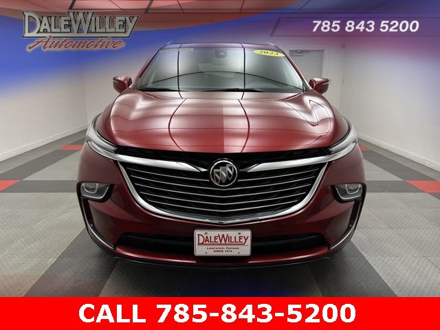 Used 2023 Buick Enclave Essence with VIN 5GAEVAKW5PJ105783 for sale in Kansas City