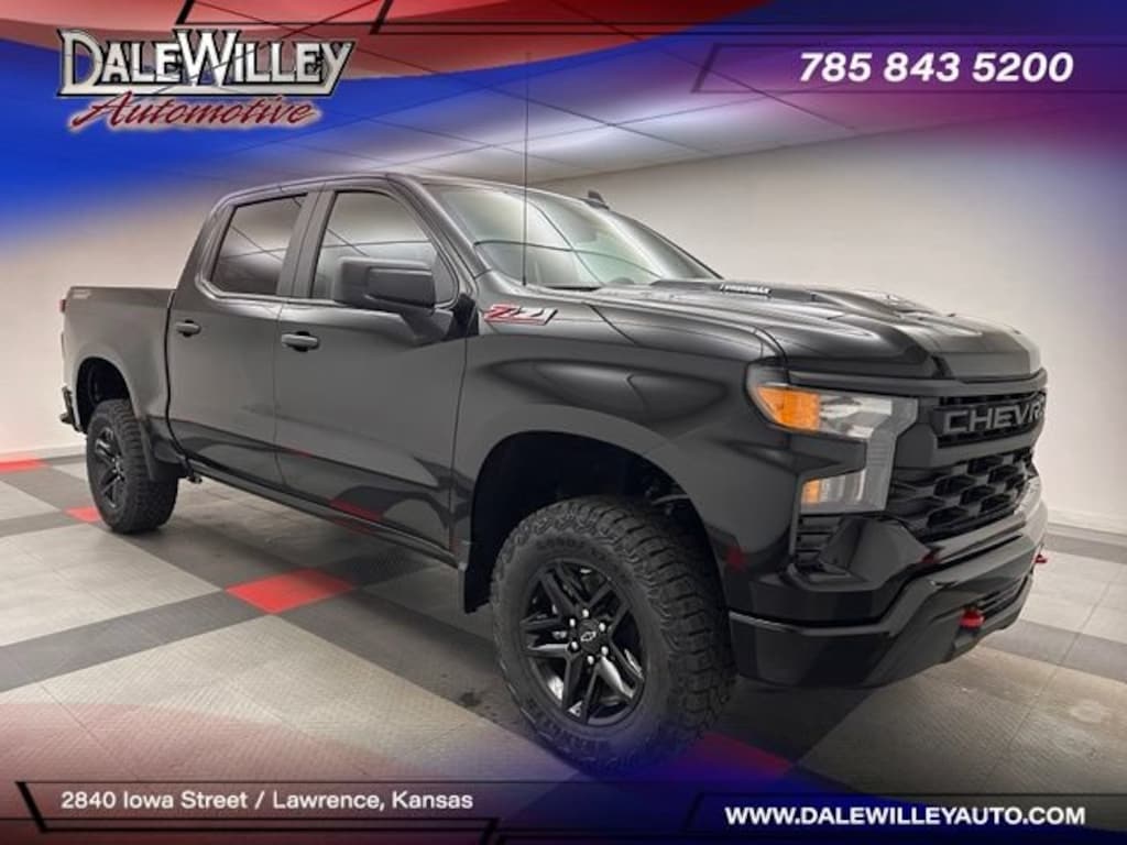 New 2026 Chevrolet Silverado 1500 Custom Trail Boss Truck