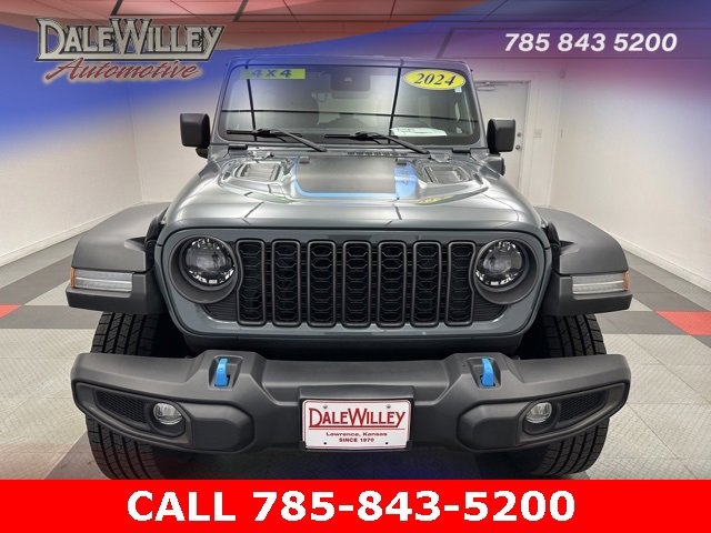 Used 2024 Jeep Wrangler 4xe Rubicon 4XE with VIN 1C4RJXR69RW241280 for sale in Kansas City