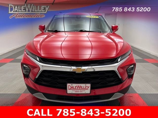 Used 2024 Chevrolet Blazer 3LT with VIN 3GNKBJRS1RS194497 for sale in Kansas City