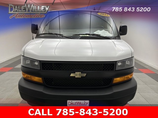 Used 2023 Chevrolet Express Cargo Work Van with VIN 1GCWGBFP7P1181561 for sale in Kansas City