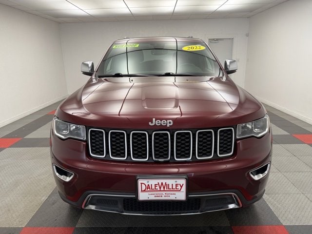 Used 2022 Jeep Grand Cherokee WK Limited with VIN 1C4RJFBG0NC167272 for sale in Kansas City
