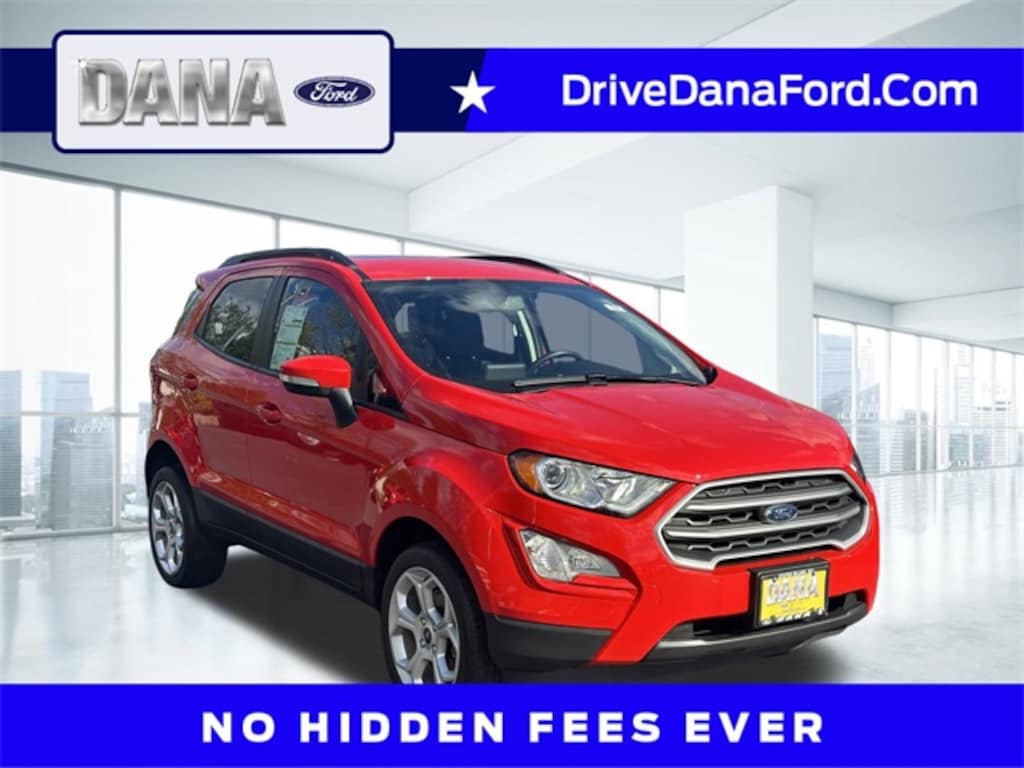 Certified 2021 Ford EcoSport SE SUV