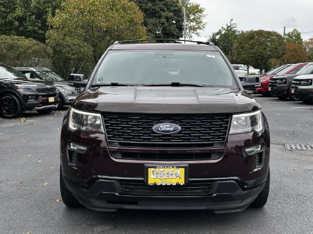 Certified 2018 Ford Explorer Sport with VIN 1FM5K8GT4JGC21300 for sale in Staten Island, NY