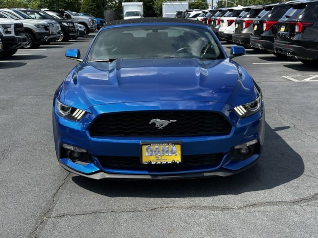 Certified 2017 Ford Mustang Ecoboost Premium Convertible