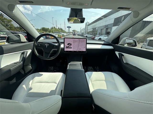 Used 2021 Tesla Model Y Long Range with VIN 5YJYGDEE5MF243174 for sale in Staten Island, NY